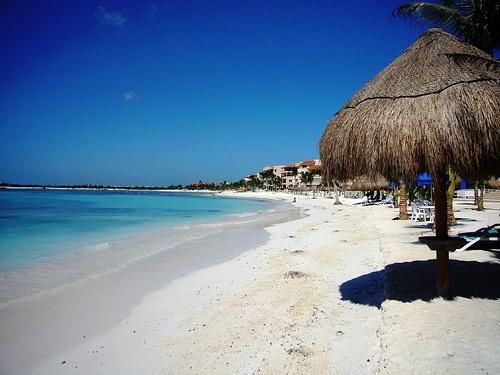 Playa en Puerto Morelos Playa en Puerto Morelos