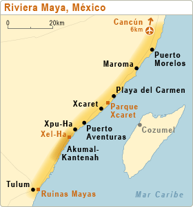 Cancún cerca de todo: Cultura, diversión y entretenimiento Playas de Riviera Maya