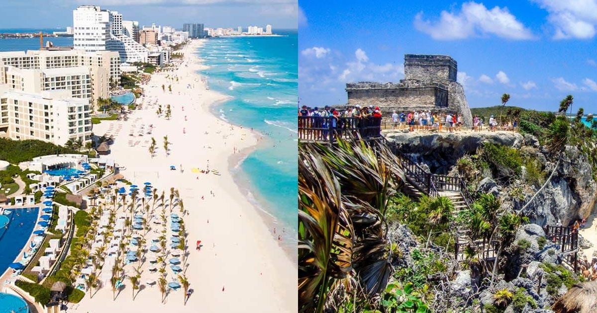 Cancun y Tulum dos polos de un paisaje de ensueno