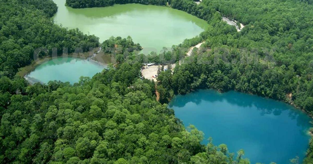 Parque Nacional Lagunas de Montebello en Chiapas