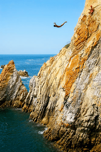 Deportes y espectáculos en Acapulco La Quebrada