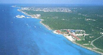 Isla Cozumel in México Isla Cozumel in México