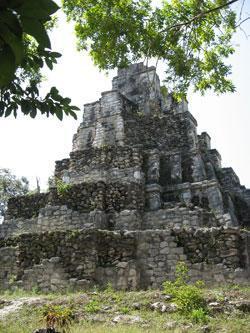 Mayan Temple in Isla mujeres