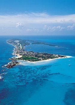 Isla mujeres in México