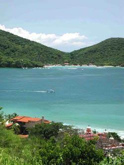 Playa las Gatas en Ixtapa