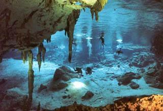 Aquatic expedition in the Mayan Riviera